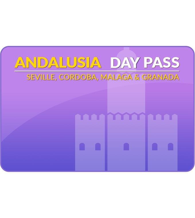 Andalusia Day Pass to Seville/Cordoba/Malaga/Granada Andalusia Day Pass to Seville/Cordoba/Malaga/Granada